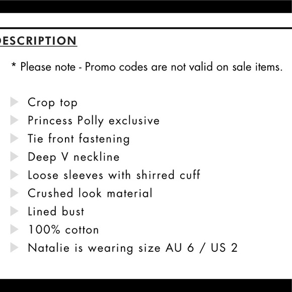 PRINCESS POLLY TOP - Picture 14 of 14